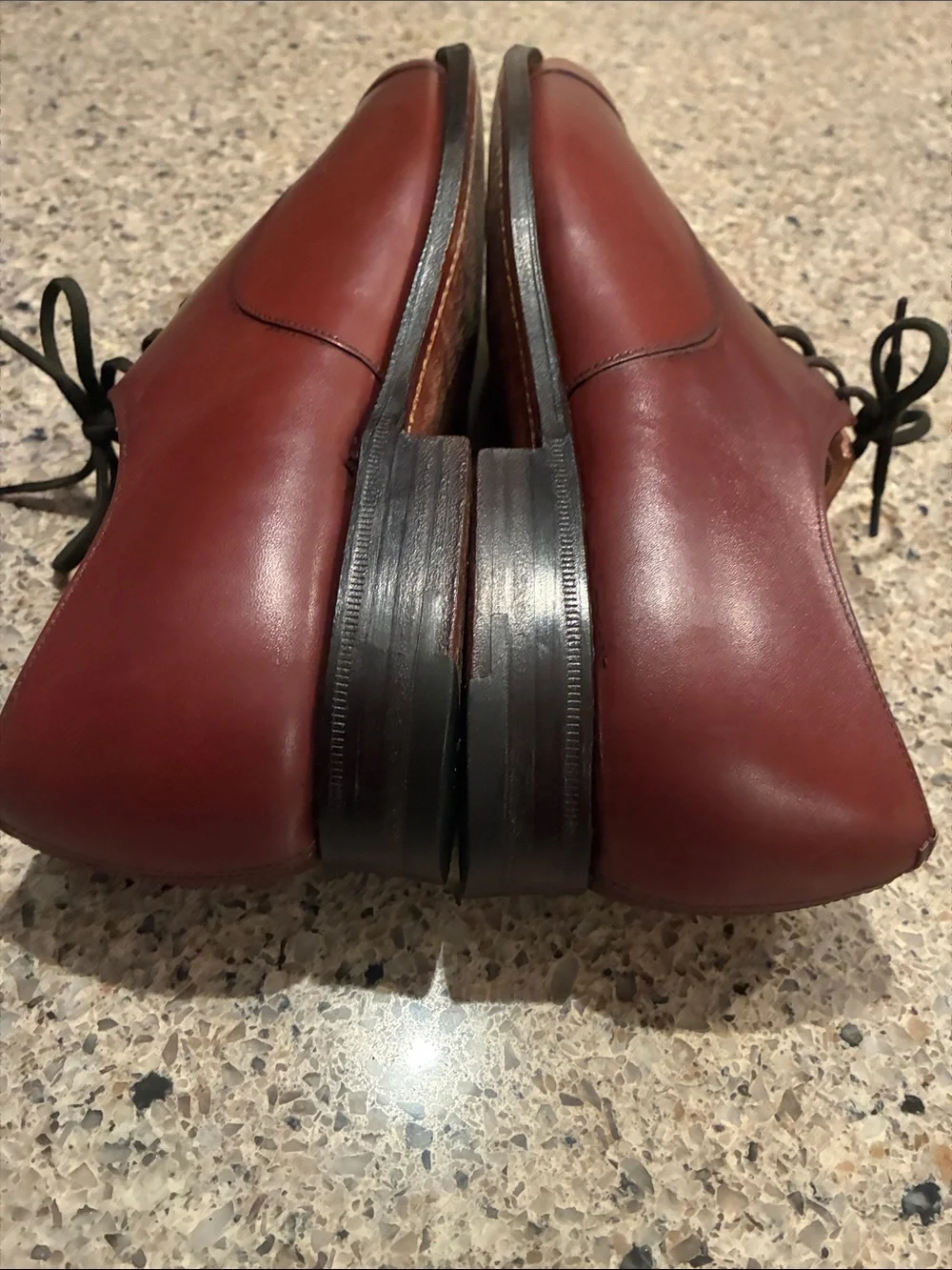 Men’s 10D Church's Men's Brown Cap-Toe Oxford Leather Dress Shoes